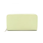 Louis Vuitton Round Wallet Zippy Vert Leather
