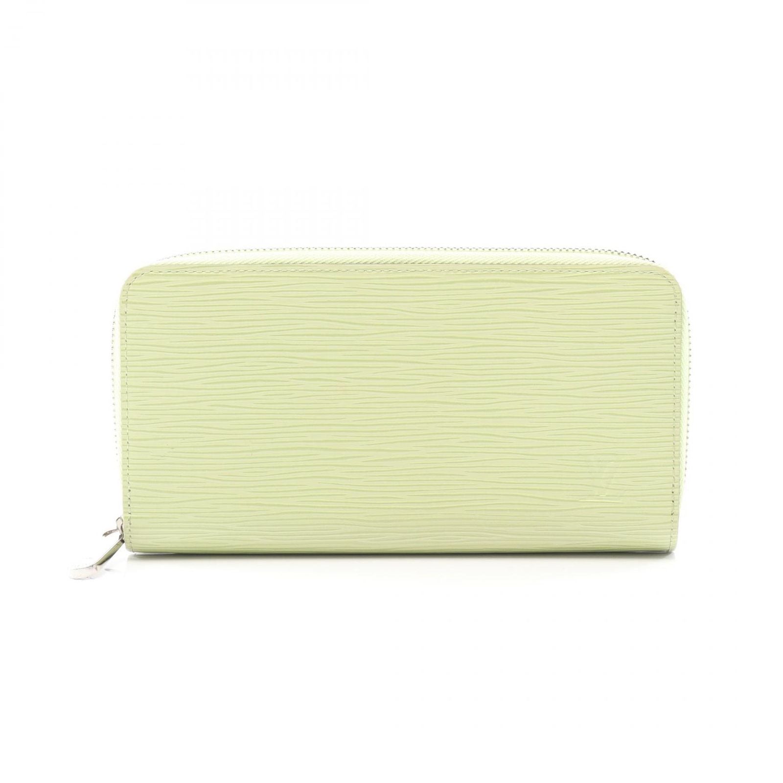Louis Vuitton Round Wallet Zippy Vert Leather