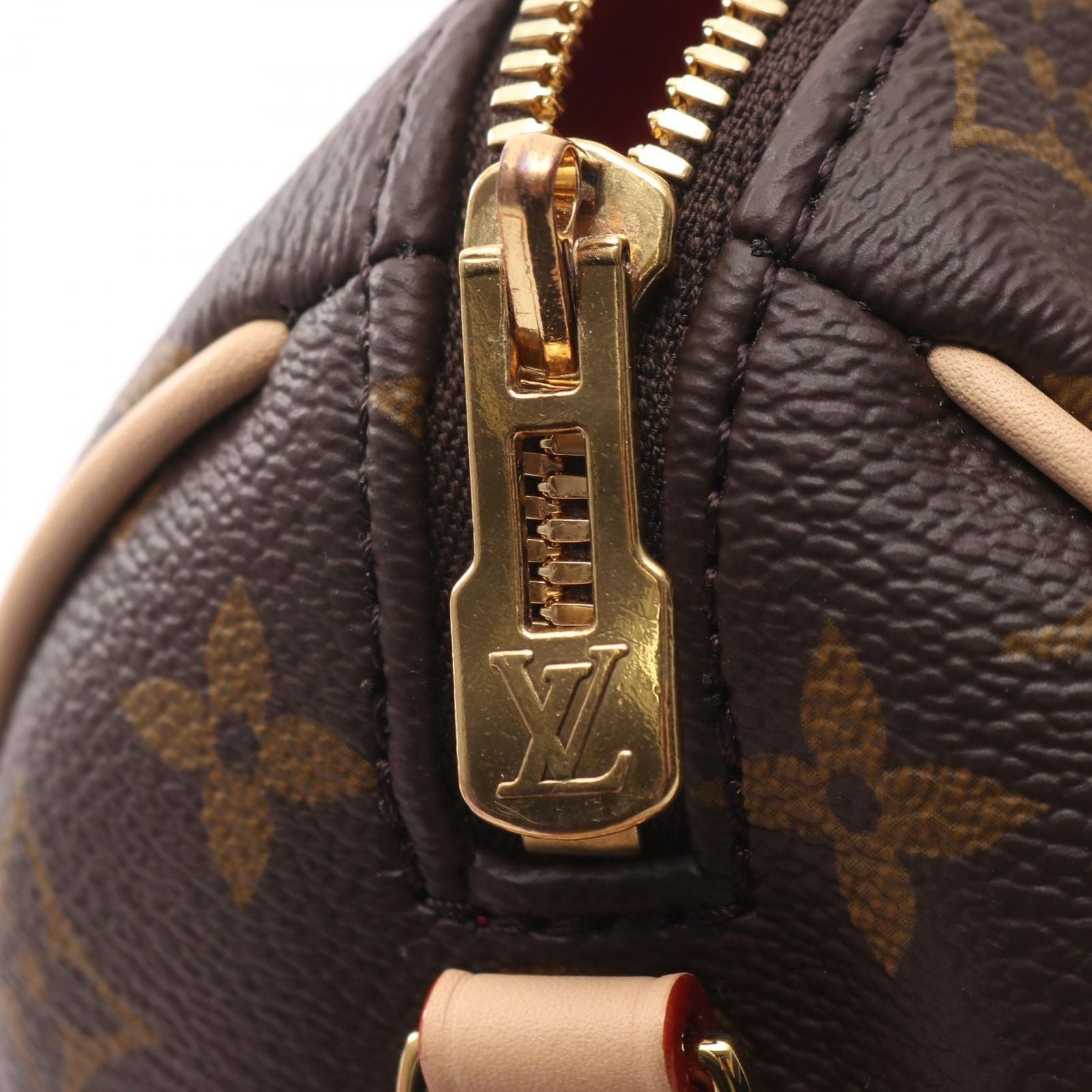 Louis Vuitton Handbag Speedy Bandouliere 20 Monogram Fuchsia Canvas Leather — view 7