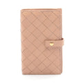 Bottega Veneta Bifold Wallet Intrecciato Beige Leather