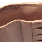 Bottega Veneta Bifold Wallet Intrecciato Beige Leather — view 8