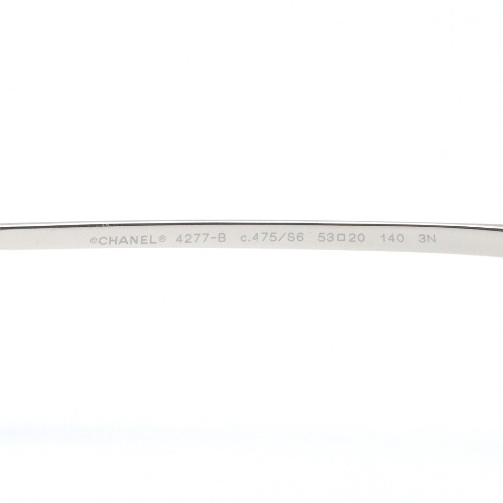 Chanel Sunglasses 475 S6 Silver Brown Eyewear — view 4