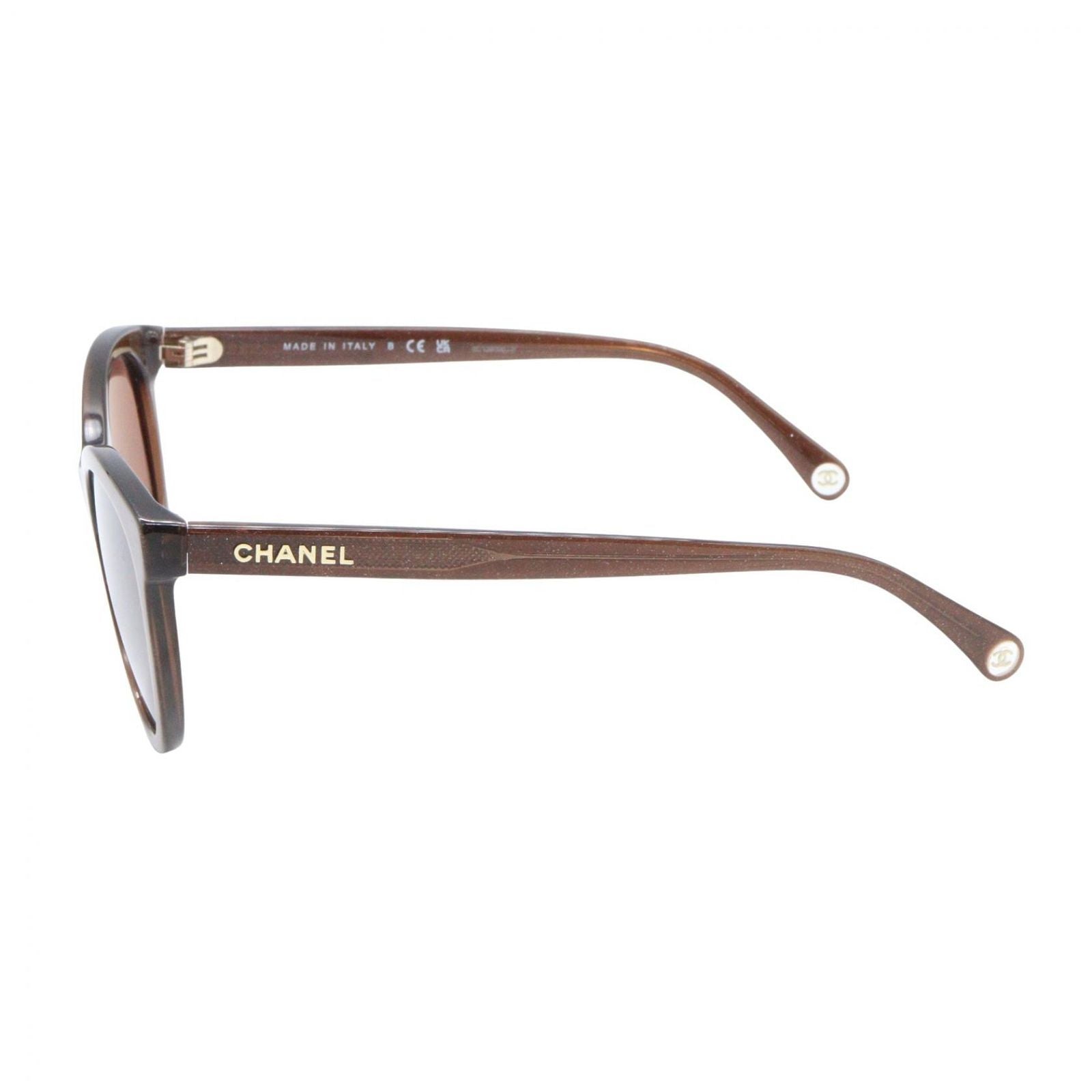 Chanel Sunglasses C5 Brown Eyewear — view 3