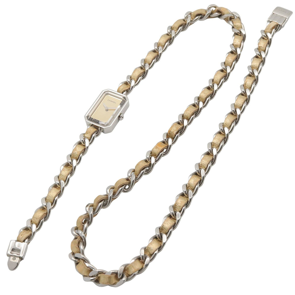 Chanel Watch Premier Lock Stainless Steel Leather — view 4