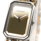 Chanel Watch Premier Lock Stainless Steel Leather — view 3