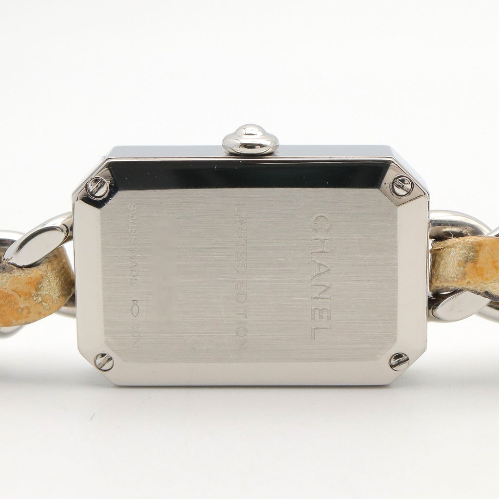Chanel Watch Premier Lock Stainless Steel Leather — view 6