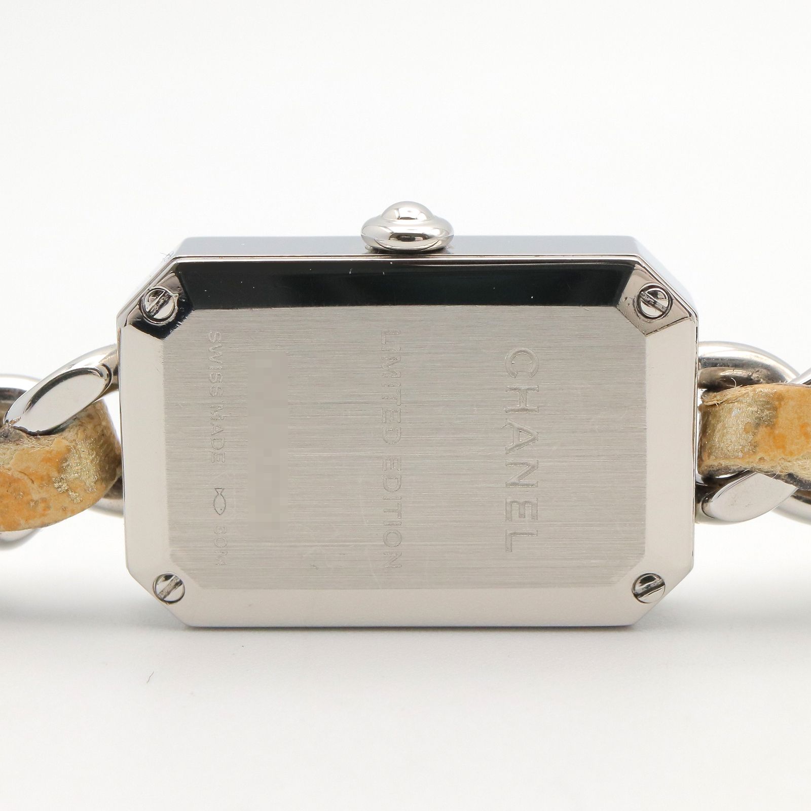 Chanel Watch Premier Lock Stainless Steel Leather — view 6