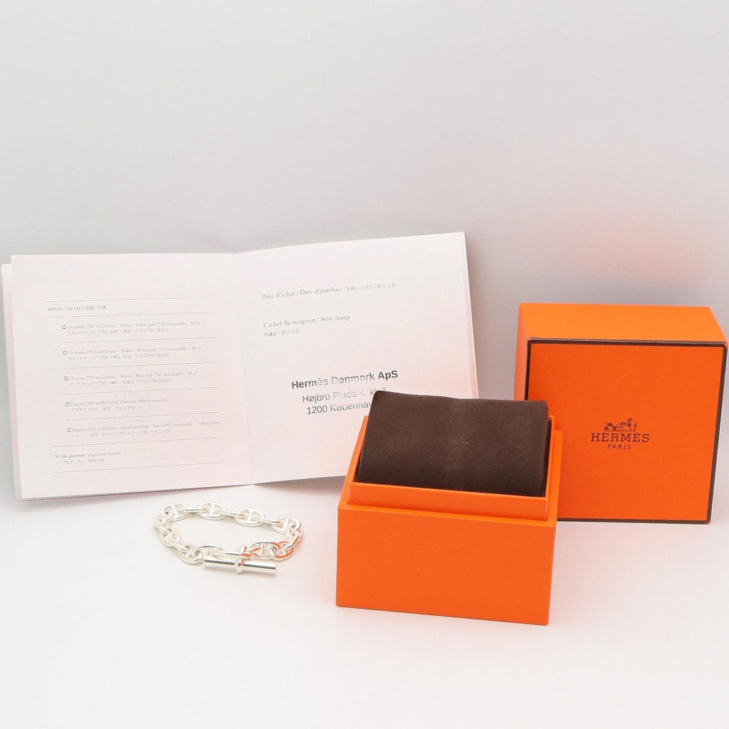 Hermes Bracelet Chaine D'ancre PM 14.5 cm 925 Sterling Silver — view 7