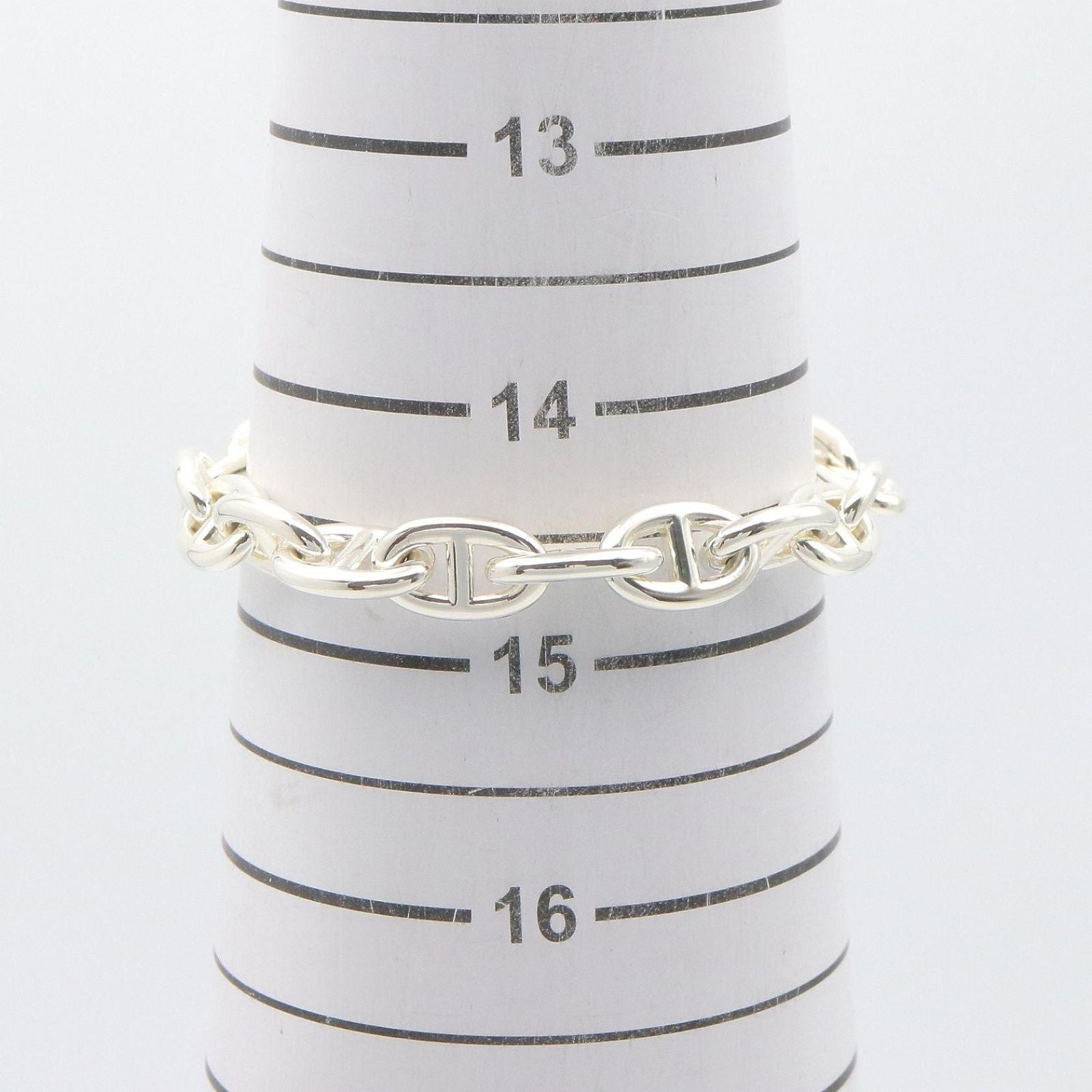 Hermes Bracelet Chaine D'ancre PM 14.5 cm 925 Sterling Silver — view 6