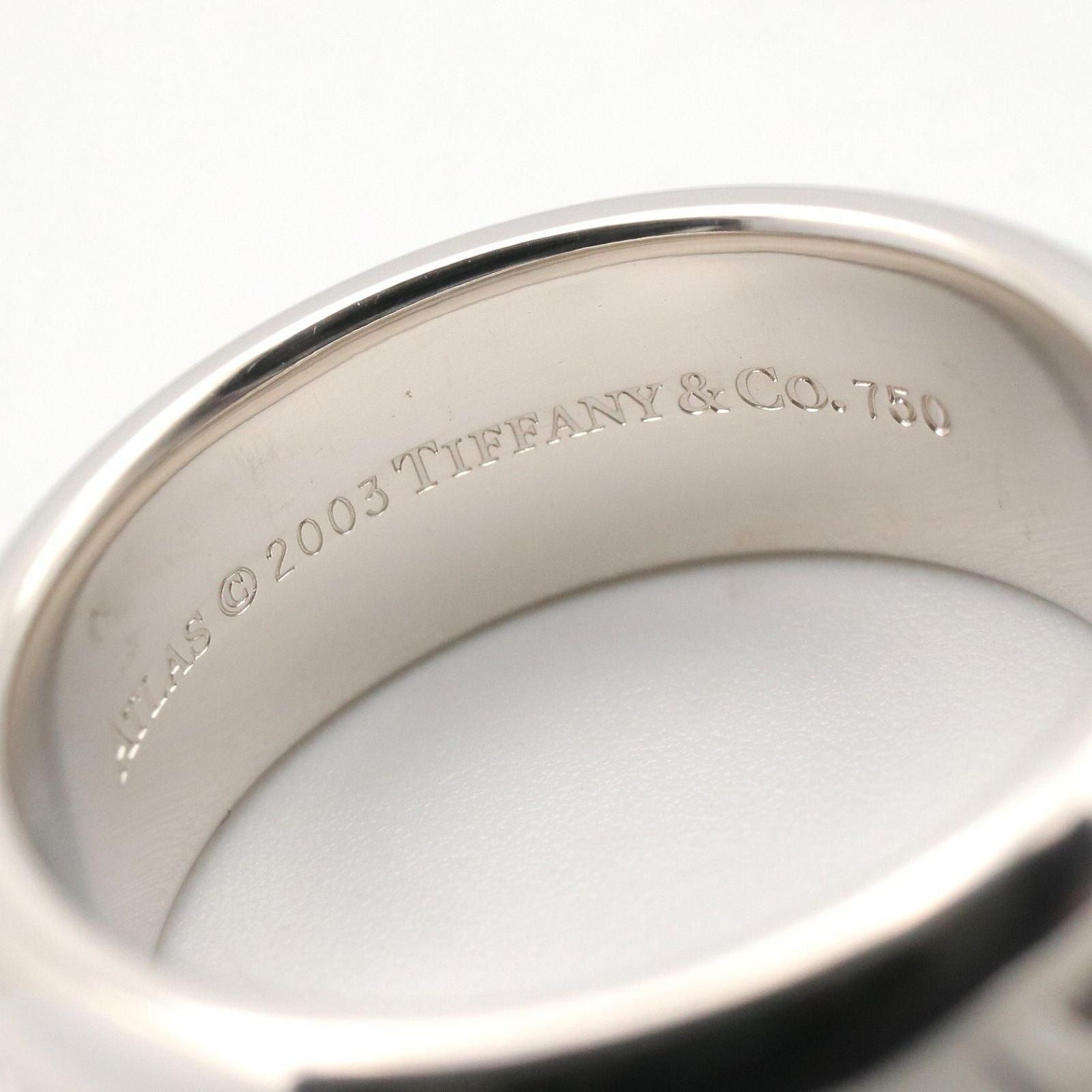 Tiffany & Co Ring Atlas 18k White Gold — view 5