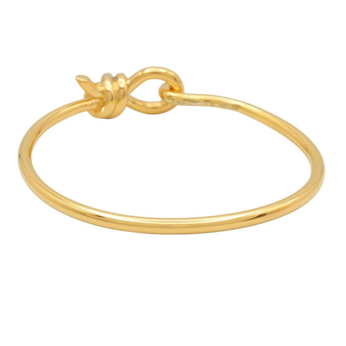 Bottega Veneta Bracelet Knot Bangle 15 cm 925 Sterling Silver — view 2