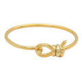 Bottega Veneta Bracelet Knot Bangle 15 cm 925 Sterling Silver