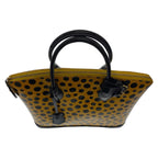 Louis Vuitton Monogram Vernis Lockit Yayoi Kusama Gold Patent Leather Handbag — view 6