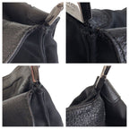 Gucci Jackie Black Silver Nylon 001 Shoulder — view 6