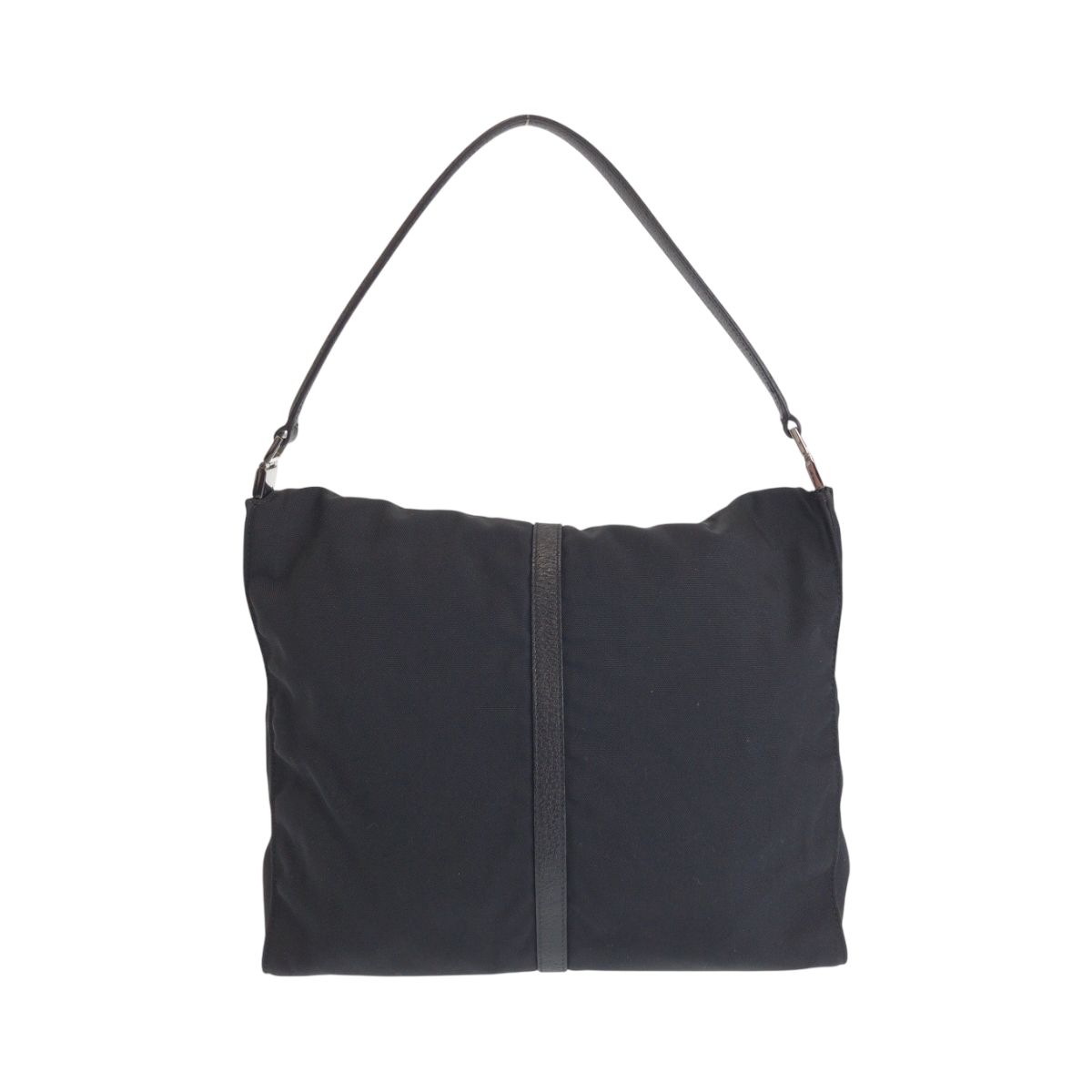 Gucci Jackie Black Silver Nylon 001 Shoulder — view 2