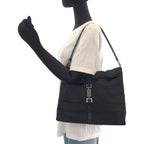 Gucci Jackie Black Silver Nylon 001 Shoulder — view 7