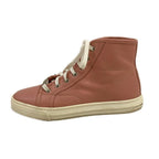 Gucci Sneakers 35 Pink High Cut Leather