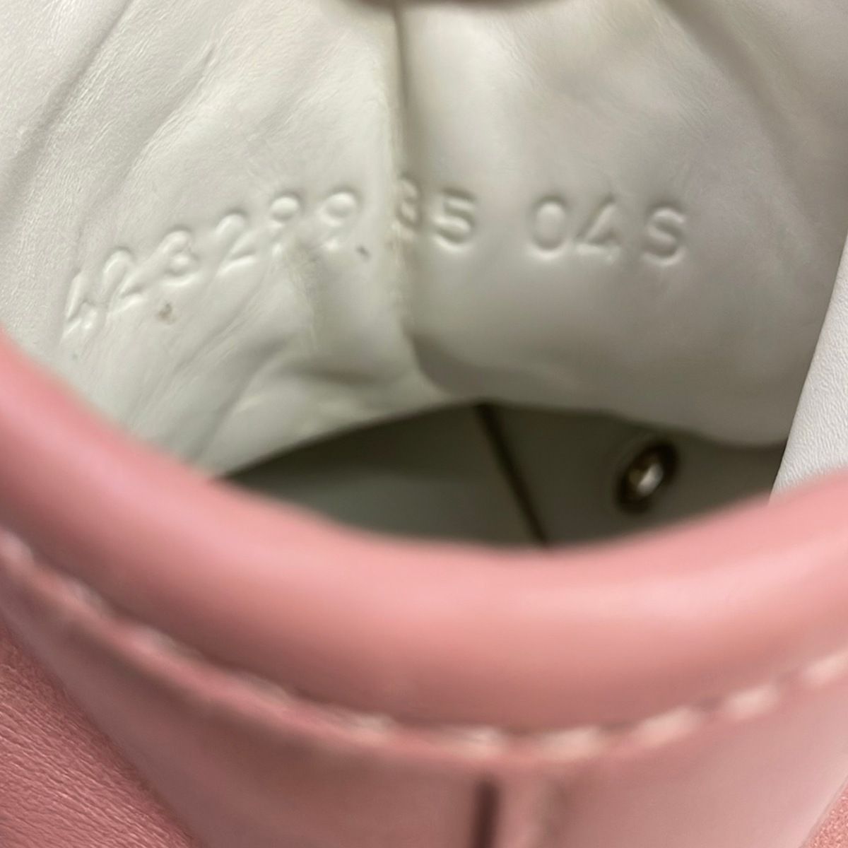 Gucci Sneakers 35 Pink High Cut Leather — view 6