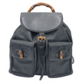 Gucci Bamboo Black Leather 003 Backpack