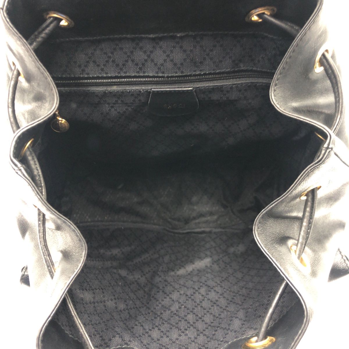 Gucci Bamboo Black Leather 003 Backpack — view 7