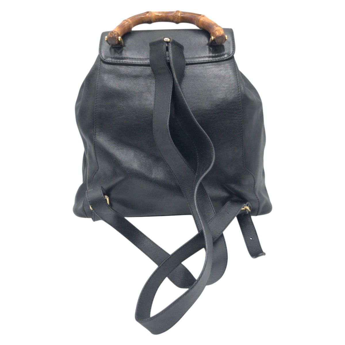 Gucci Bamboo Black Leather 003 Backpack — view 2