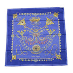 Hermes Carre 90 Scarf Desert Silk 100% Multicolor Blue — view 2