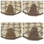 Gucci Vintage Sherry Line Beige Brown GG Supreme Canvas Shoulder — view 3
