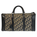 Dior Vintage Trotter Navy Silver Boston