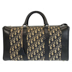 Dior Vintage Trotter Navy Silver Boston