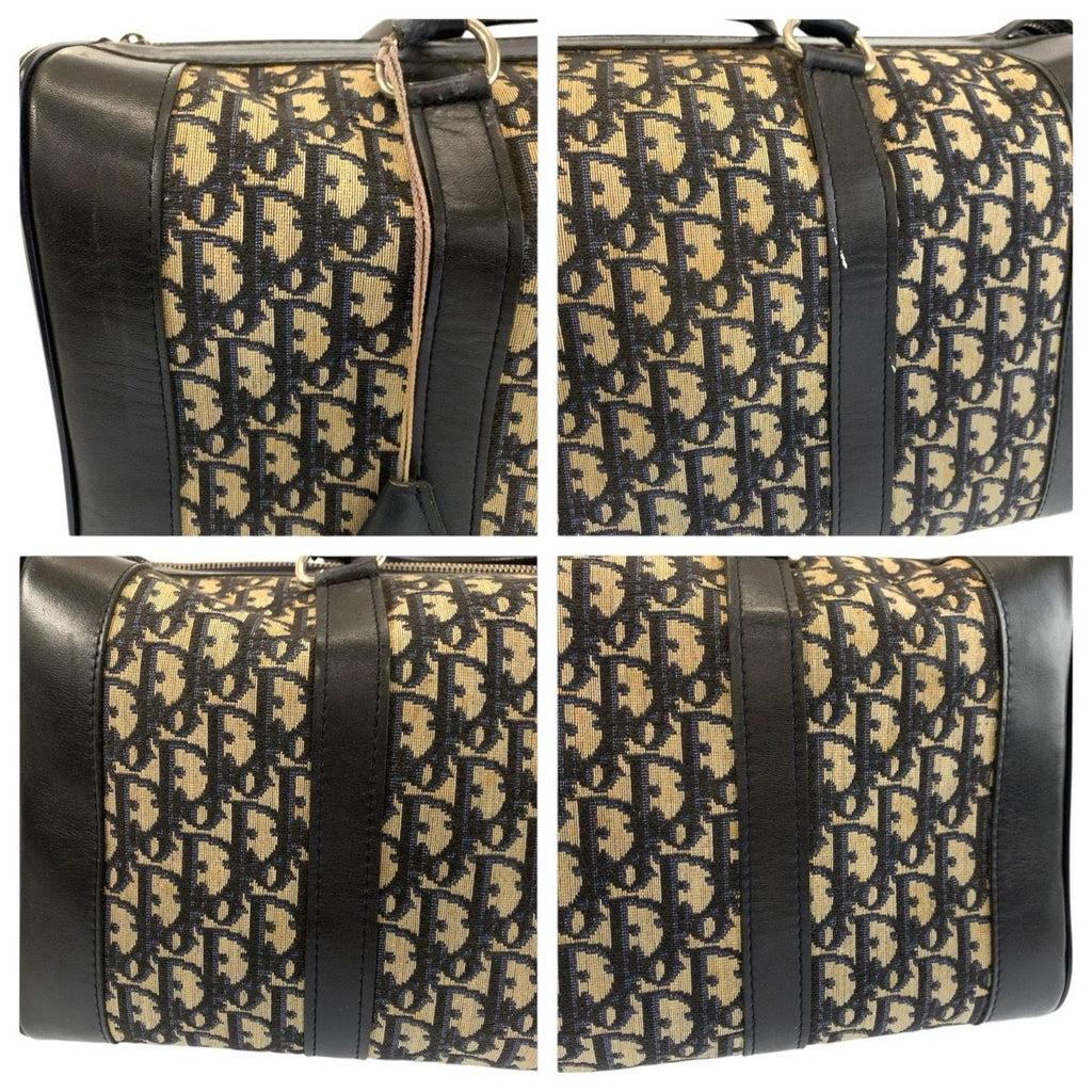 Dior Vintage Trotter Navy Silver Boston — view 6