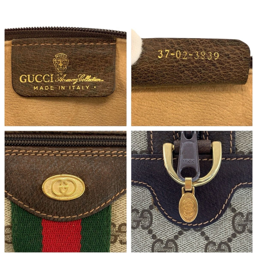 Gucci Vintage Sherry Line GG Supreme Canvas 2-Way Shoulder — view 3