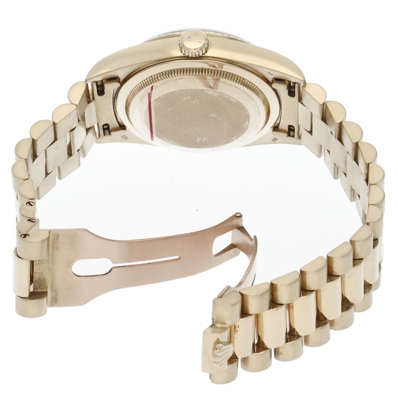 Rolex Day Date Watch 18k Yellow Gold Chien Color Polished — view 5