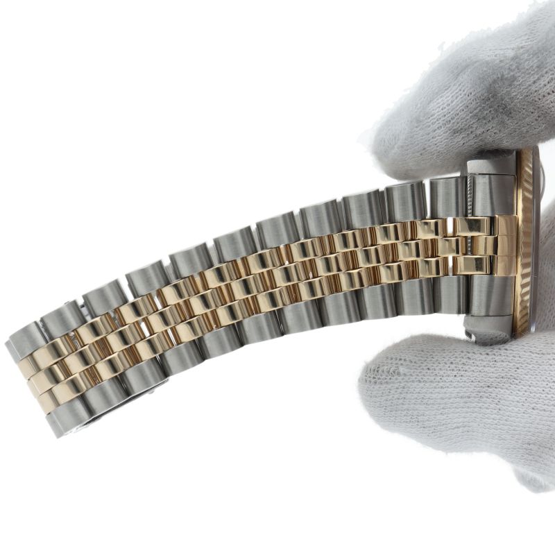 Rolex Datejust Watch Box 18k Yellow Gold SS Champagne Color Polished — view 7