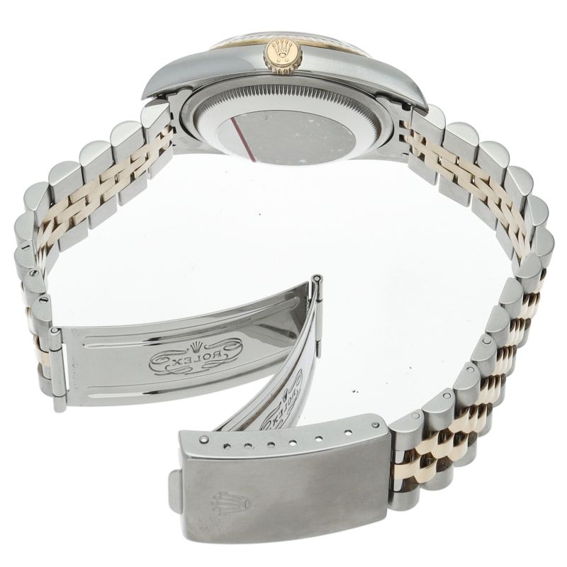 Rolex Datejust Watch Box 18k Yellow Gold SS Champagne Color Polished — view 5