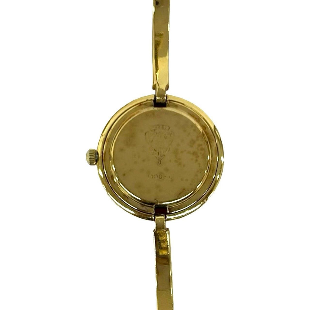 Gucci with Case Vintage Change Bezel Sherry Line Wristwatch Gold Watch — view 6