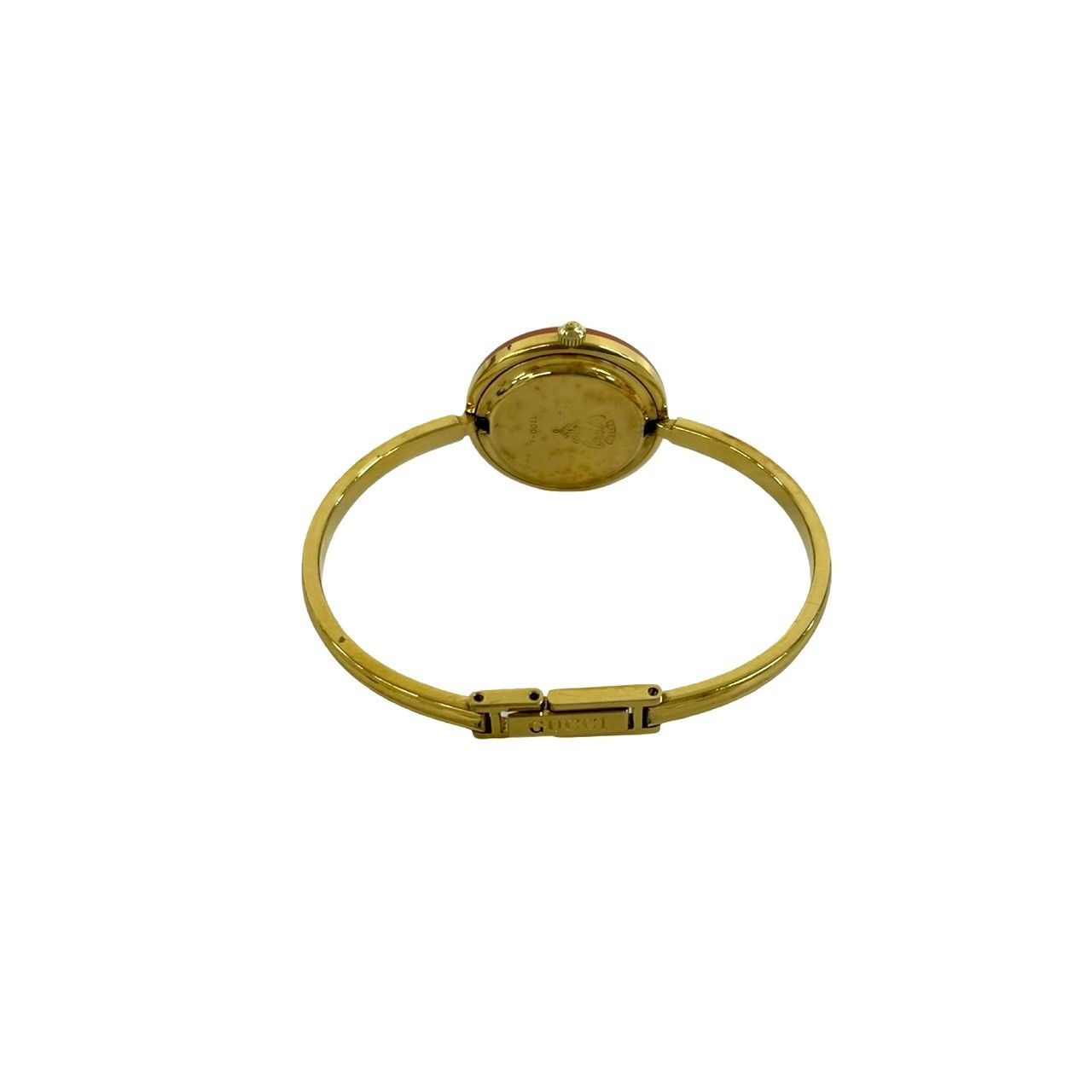 Gucci with Case Vintage Change Bezel Sherry Line Wristwatch Gold Watch — view 9