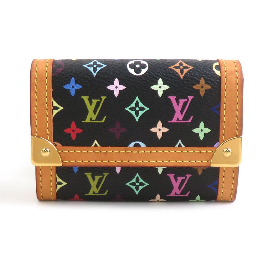 Louis Vuitton Coin Case Monogram Multicolor Porte-Monnaie Plastic
