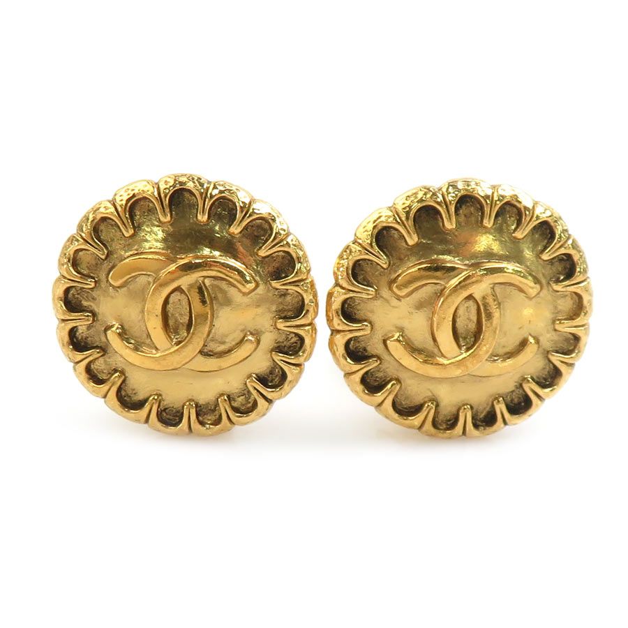 Chanel Earrings CC Logo