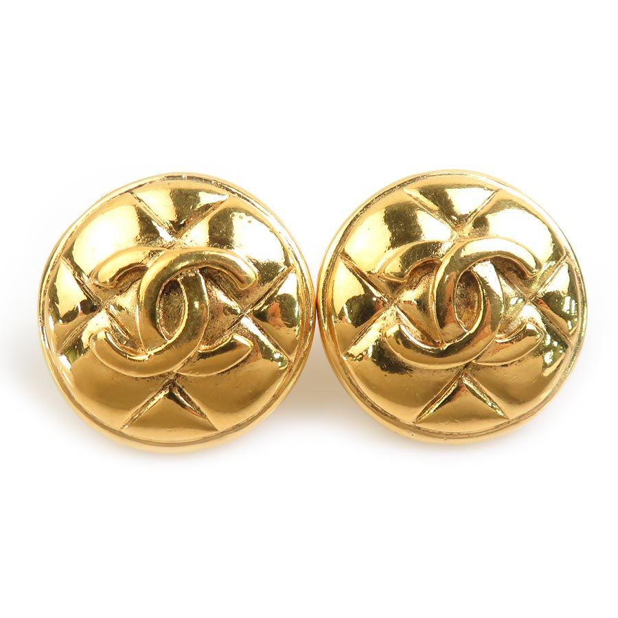 Chanel Earrings CC Logo