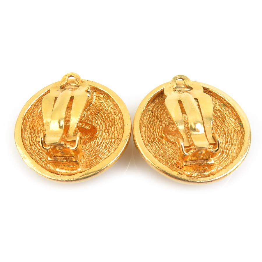 Chanel Earrings CC Logo — view 5