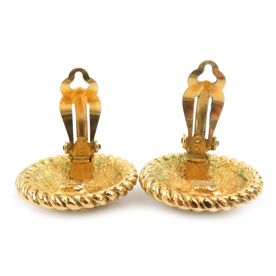 Chanel Earrings CC Logo — view 6