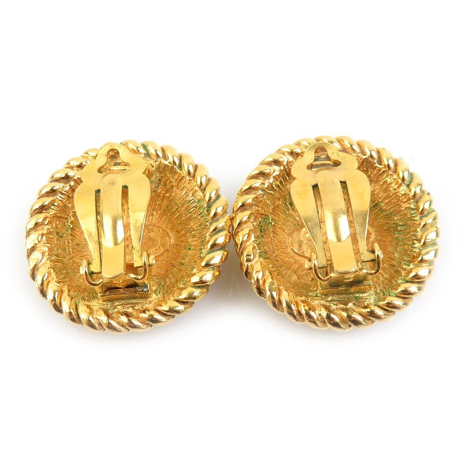 Chanel Earrings CC Logo — view 5