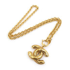 Chanel Necklace CC Logo — view 2