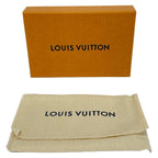 Louis Vuitton Business Card Holder Monogram Vernis Dune Initial Leather — view 6