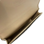 Louis Vuitton Business Card Holder Monogram Vernis Dune Initial Leather — view 4