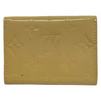 Louis Vuitton Business Card Holder Monogram Vernis Dune Initial Leather — view 2