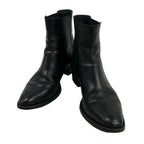 Saint Laurent Paris Short Boots 35.5 Black Side Gore Leather — view 2