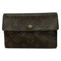 Louis Vuitton Trifold Wallet Monogram Porte Tresor Etui Papiers Handbag