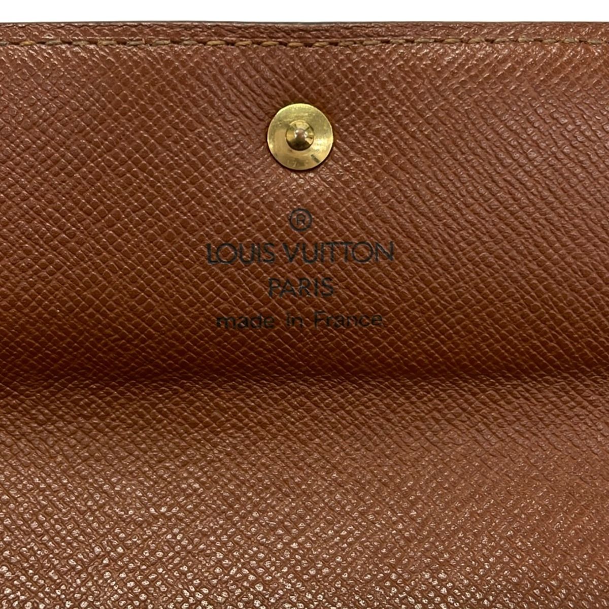 Louis Vuitton Trifold Wallet Monogram Porte Tresor Etui Papiers Handbag — view 5