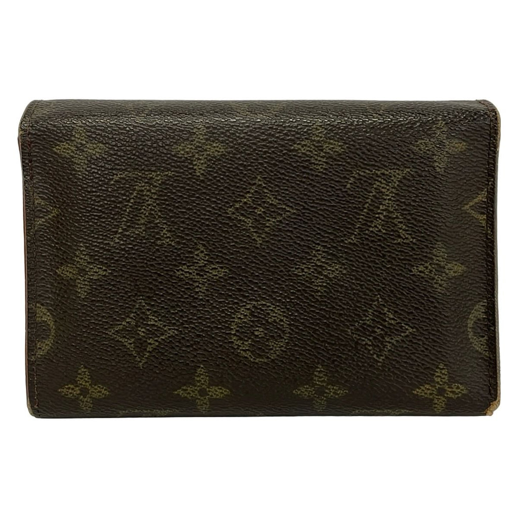 Louis Vuitton Trifold Wallet Monogram Porte Tresor Etui Papiers Handbag — view 2